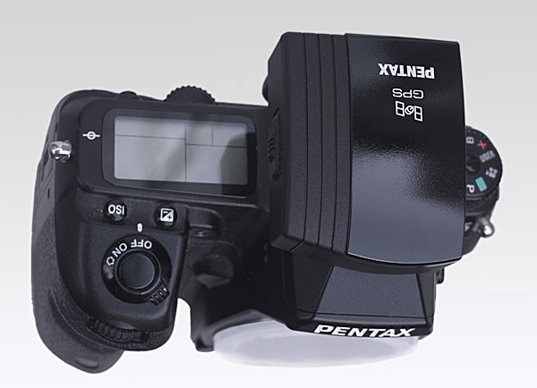 O-GPS1 Modul auf der Pentax K-5